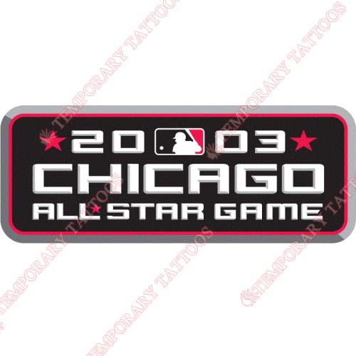 MLB All Star Game Customize Temporary Tattoos Stickers NO.1278